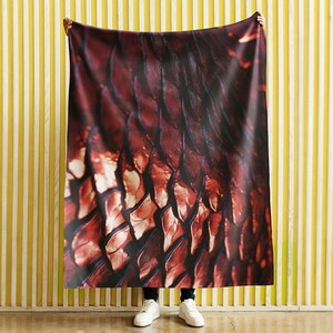 Dragon Scales blanket, Mythical DND blanket: Perfect for Role-Playing Enthusiasts and Gaming Nights! Dungeons and Dragon Gift