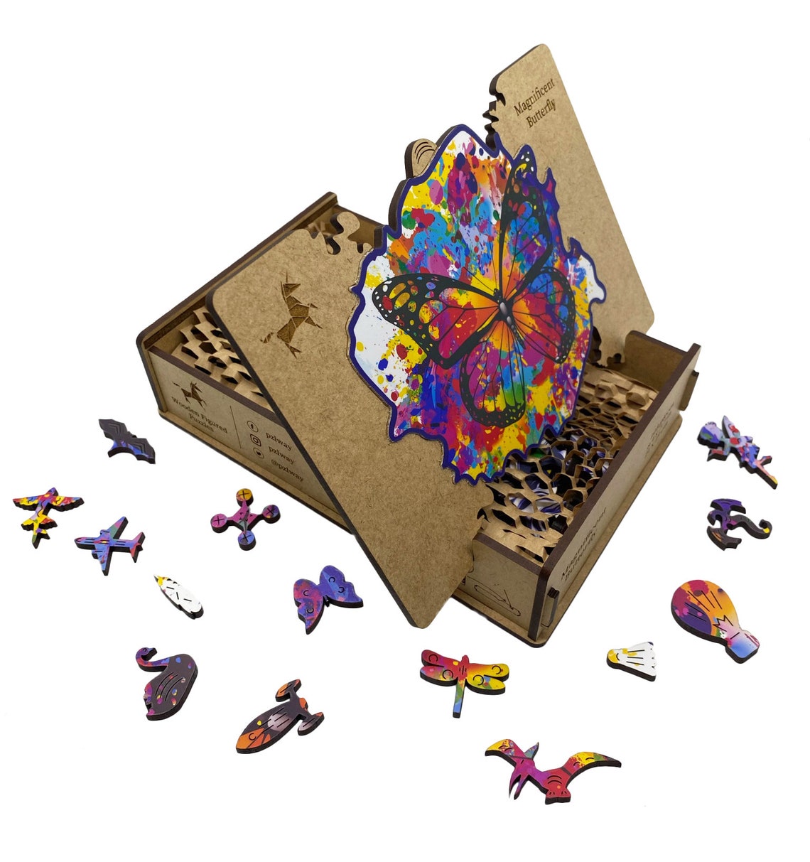 Holz Puzzles Holz Puzzles für Erwachsene Puzzle | Etsy