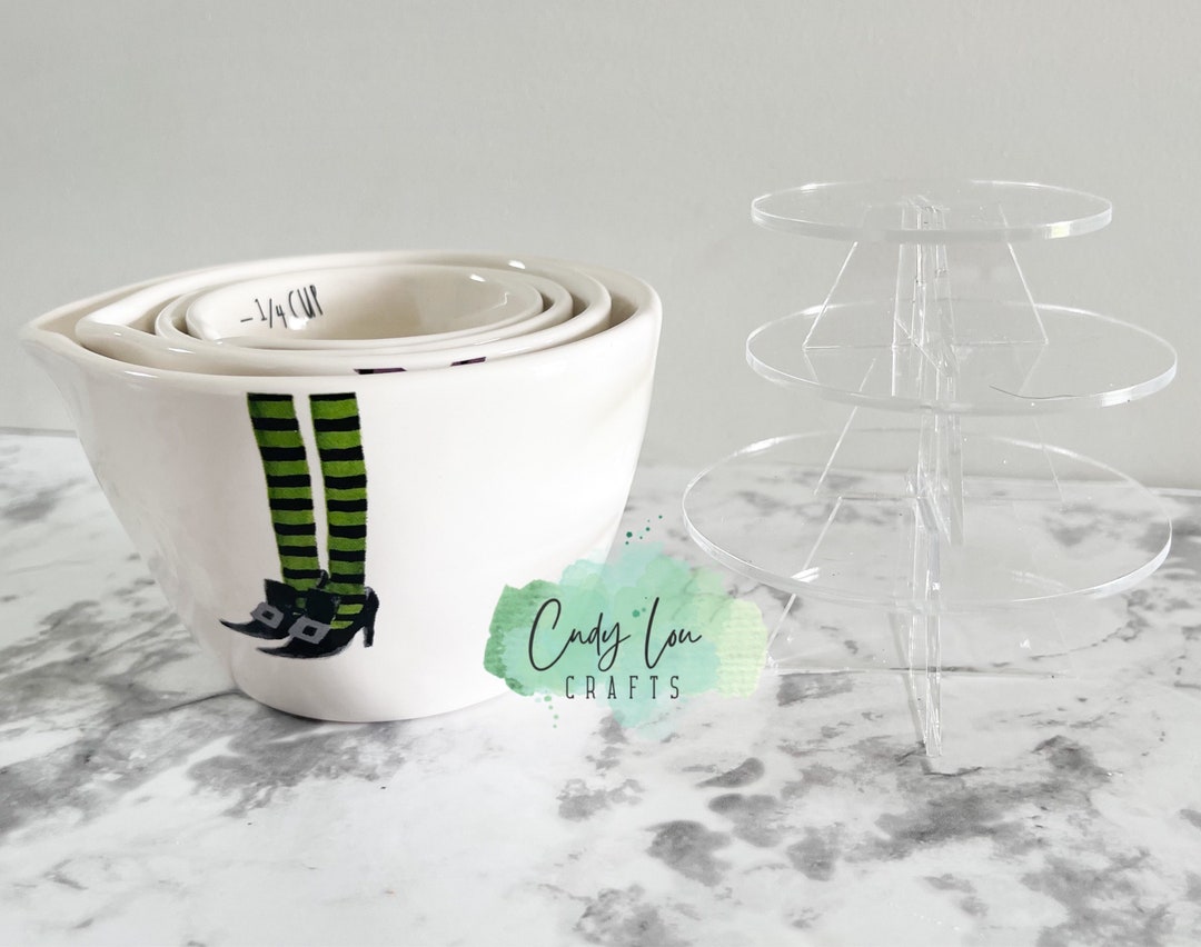 Acrylic Measuring Cup Risers , Rae Dunn Measuring Cup Risers - Etsy