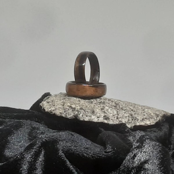 Macassar Bentwood Ring