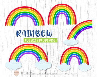 Download Rainbows Svg Etsy