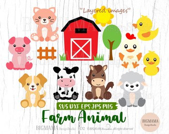 Free Free 285 Baby Farm Animals Svg Files SVG PNG EPS DXF File