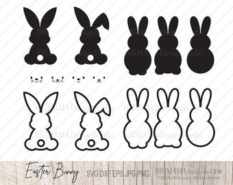 Download Easter Bunny Svg Etsy