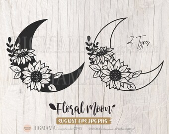 Free Free 138 Flower Moon Svg SVG PNG EPS DXF File