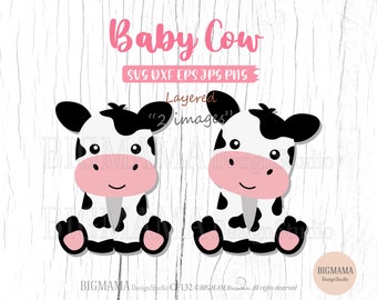 Download Baby Cow Svg Etsy