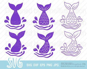 Free Free 163 Silhouette Mermaid Fin Svg SVG PNG EPS DXF File
