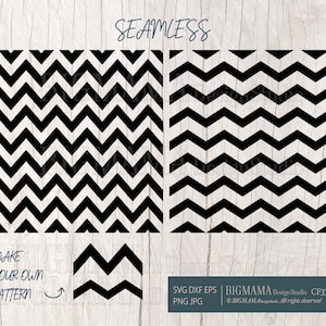 Seamless Chevron Pattern SVG,Cut files,Chevron Background,Cricut,Silhouette,PNG,DXF,Black White,Commercial use,Digital,Instant download_CF33