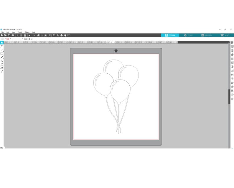 Shape File Balloons Balloon Svg,balloon Cut File,party,birthday,event,balloon Clipart ...