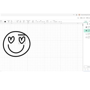 Emoji Bundle SVG,Emoji Face PNG,Emoji Smile,Contorno,File di taglio,PNG,Timbro digitale,Stencil,Cricut,Silhouette,Download istantaneo_CF460 immagine 3