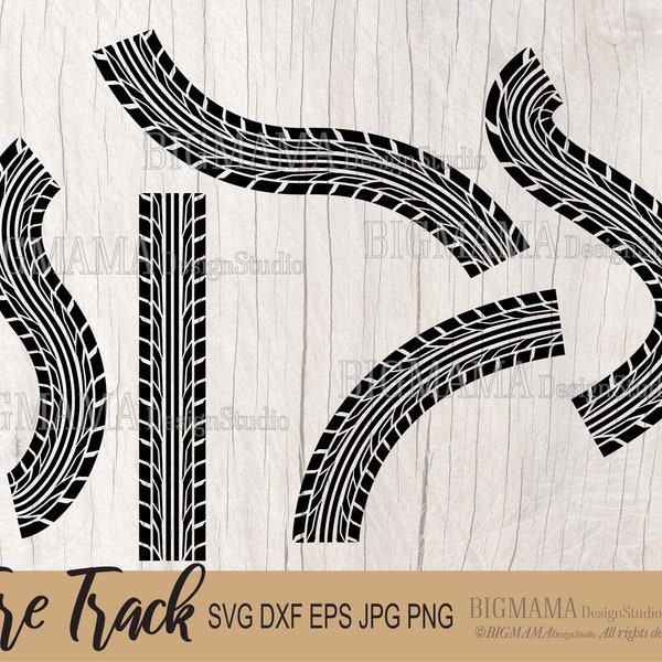 Tire Track SVG,Tire Tread Svg,Off Road,Tire Tracks,Car Tire,Cut File,Tire Mark,Racing,Race,,PNG,Cricut,Silhouette,Instant download_CF239