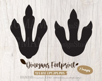 Dinosaur Footprint SVG,Boy,Footprints,Dinosaur Tracks,Dino,Baby,Cut File,Kids,Cricut,Birthday,Silhouette,Clipart,Instant download_CF305