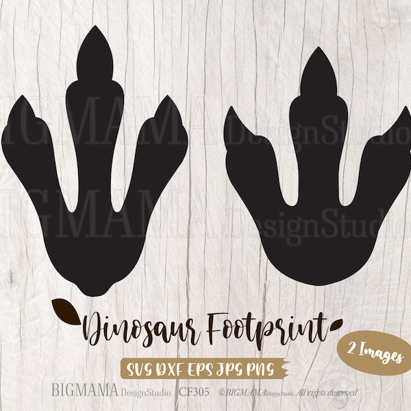 Dinosaur Footprint SVG,Boy,Footprints,Dinosaur Tracks,Dino,Baby,Cut File,Kids,Cricut,Birthday,Silhouette,Clipart,Instant download_CF305