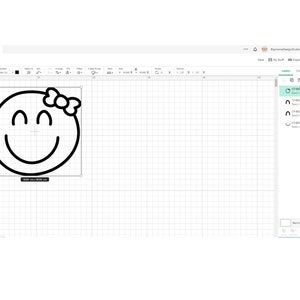 Emoji Bundle SVG,Emoji Face PNG,Emoji Smile,Contorno,File di taglio,PNG,Timbro digitale,Stencil,Cricut,Silhouette,Download istantaneo_CF460 immagine 4
