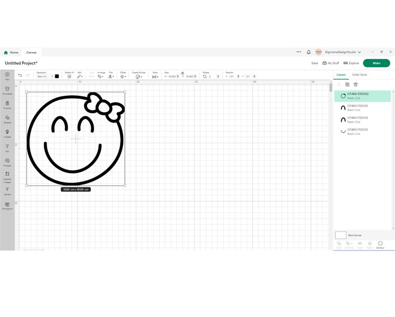 Emoji Bundle SVG,Emoji Face PNG,Emoji Smile,Contorno,File di taglio,PNG,Timbro digitale,Stencil,Cricut,Silhouette,Download istantaneo_CF460 immagine 4