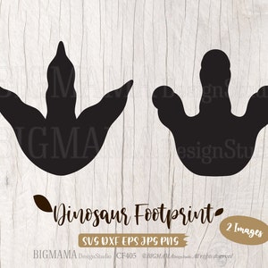 Dinosaurier Fußabdruck SVG,Jungen, Fußabdrücke, Fußabdrücke, Dino, Baby, Cut File, Kinder, Cricut, Geburtstag, Silhouette, Clipart, Instant download_KF405
