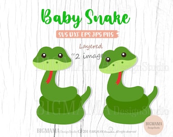 Baby Snake SVG,Snake SVG dla Cricut,Plik do cięcia,Warstwowy,Żłobek,DXF,Safari Animals SVG,Słodkie,PNG,Clipart,Winyl,Sylwetka,Natychmiastowe pobranie_CF201