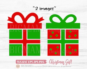 Weihnachtsgeschenk SVG,Present,Xmas,Bow,Birthday,Gift Clipart,Cut File,Vinyl,PNG,Party,Event,Instant download_KF419