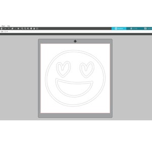 Emoji Bundle SVG,Emoji Face PNG,Emoji Smile,Contorno,File di taglio,PNG,Timbro digitale,Stencil,Cricut,Silhouette,Download istantaneo_CF460 immagine 5