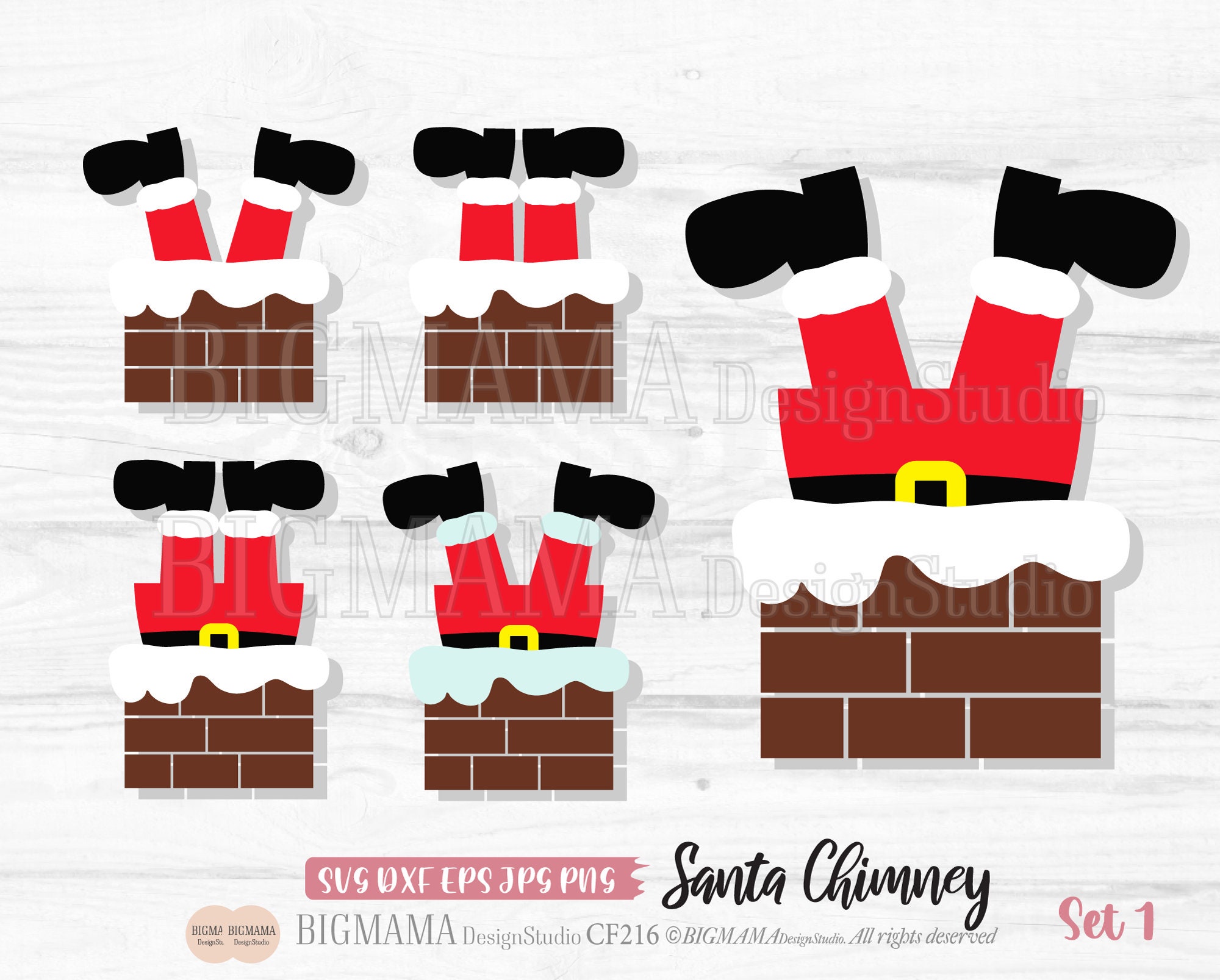 Dear Santa, Our House Has No Chimney SVG Cut file by Creative Fabrica  Crafts · Creative Fabrica
