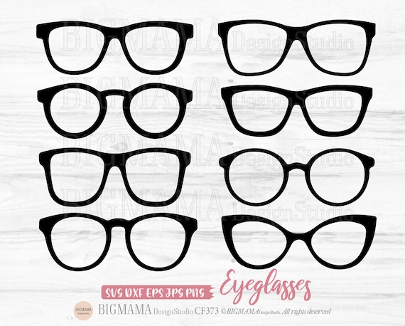 Eyeglasses SVG,Summer,Fashion,Eyewear,Bundle,PNG,DXF,Cut File,Cricut,Silhouette,Eyeglasses Svg Bundle,Clipart,Instant download_CF373