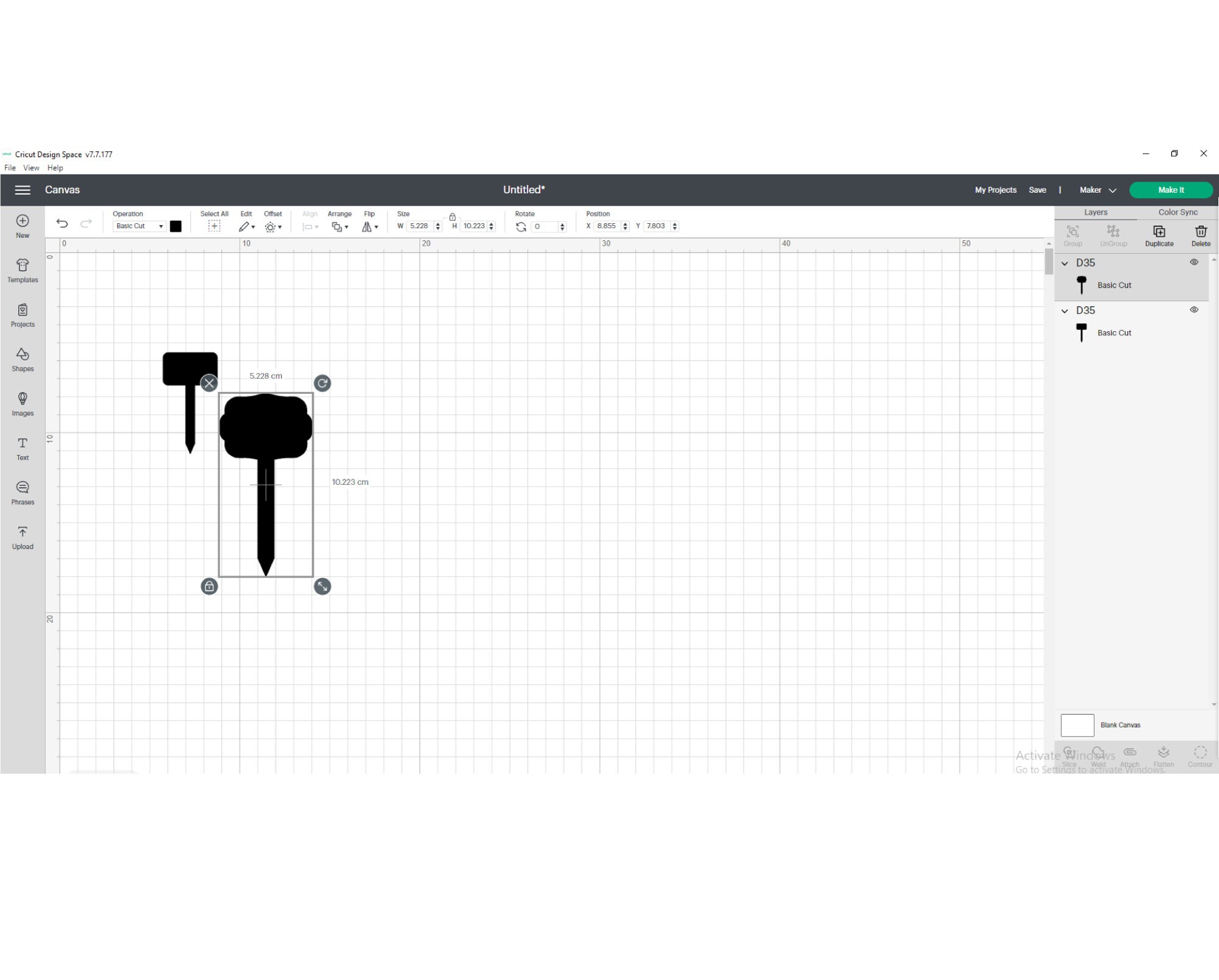 Garden Pick Svggarden Markersplant Pick Etsy Australia