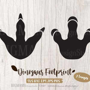 Dinosaur Footprint SVG,Boy,Footprints,Dinosaur Tracks,Dino,Baby,Cut File,Kids,Cricut,Birthday,Silhouette,Clipart,Instant download_CF407
