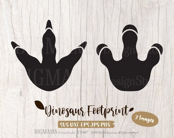 Dinosaur Footprint SVG,Boy,Footprints,Dinosaur Tracks,Dino,Baby,Cut File,Kids,Cricut,Birthday,Silhouette,Clipart,Instant download_CF407