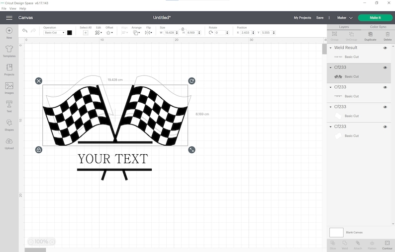 Racing Flag SVG,Start Flags,Race,Checkered Flag,Finish Flags,Checker,Topper,Monogram,DXF,Cut file,Cricut,Silhouette,Instant download_CF233 image 3