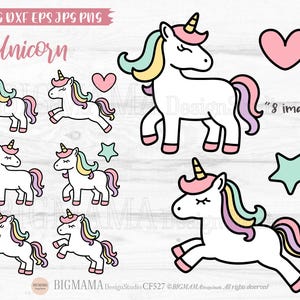Einhorn SVG,Geburtstag,Mädchen,Geburtstag,Neugeborenen,Kinderzimmer,Baby Shower,Bündel,Clipart,Cricut,Schnittdatei, Sofort download, für Kinder