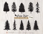Pine Tree Svg,dxf,christmas Tree,spruce,cut File,tree Bundle