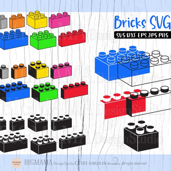 Legos Svg - Etsy