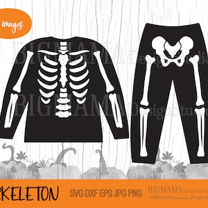 Skeleton Svg - Etsy