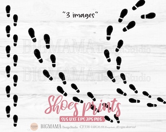 Shoes Footprints Svg,Foot,DXF,Feetprints,Footsteps,PNG,Footstep,Bundle,PNG,Cut File,Cutting,Vinyl,Cricut,Silhouette,Instant download_CF338