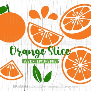 Orange Slice SVG,Fruits DXF,Fruit svg,Furit cut file,Orange Cut,Summer,Print,Cricut,Silhouette,Commercial use,Digital,Instant download_CF49