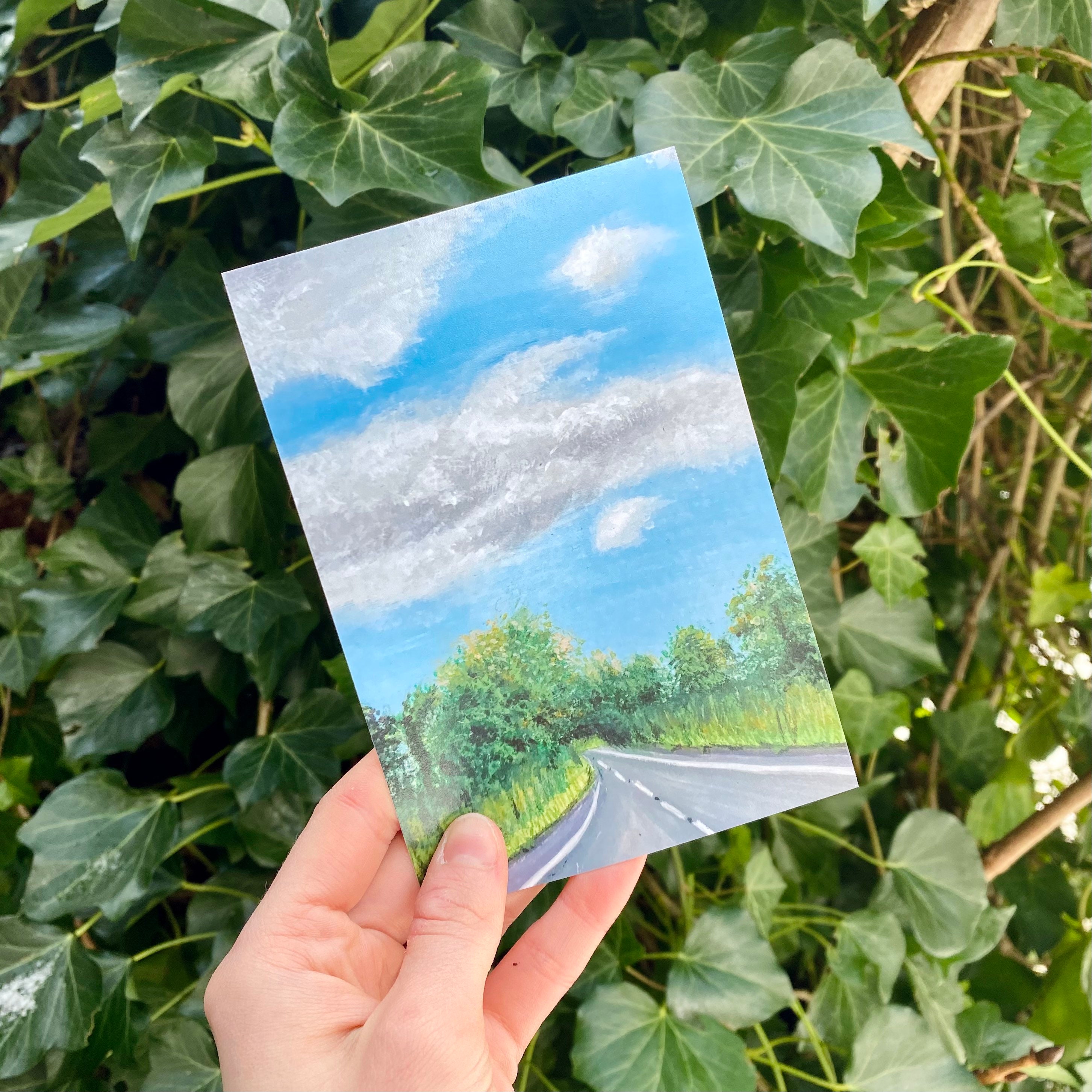 Nature Painting Prints Set of 3 Etsy