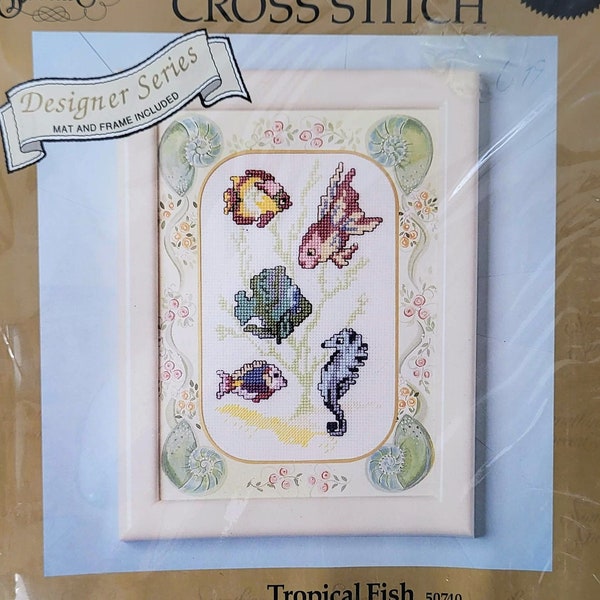 Something Special Counted Cross Stitch Kit Tropical Fish