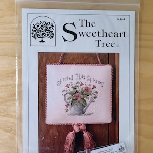 The Sweetheart Tree Counted Cross Stitch Pattern Spring by Sandra Cox Vanosdall