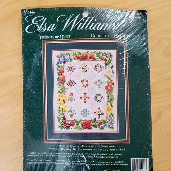 Crewel Embroidery Kits Elsa Williams Etsy