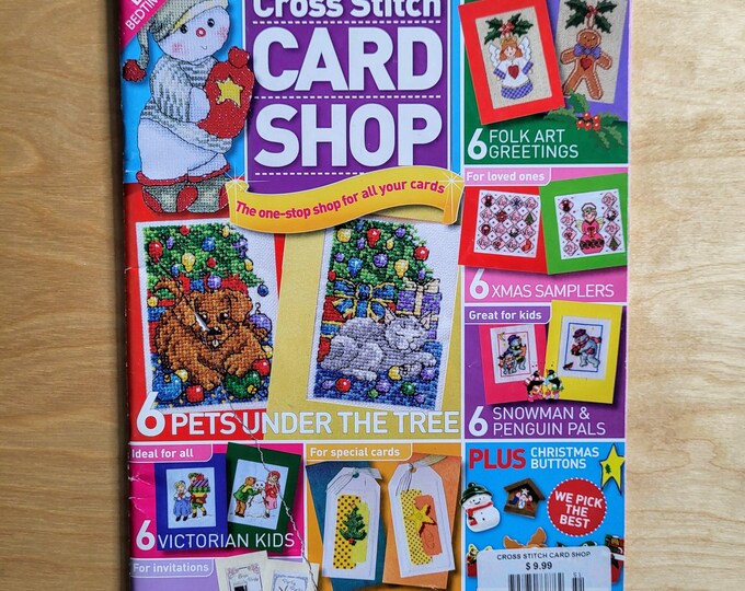 Counted Cross Stitch Magazine Cross Stitch Card Shop Christmas Cross
