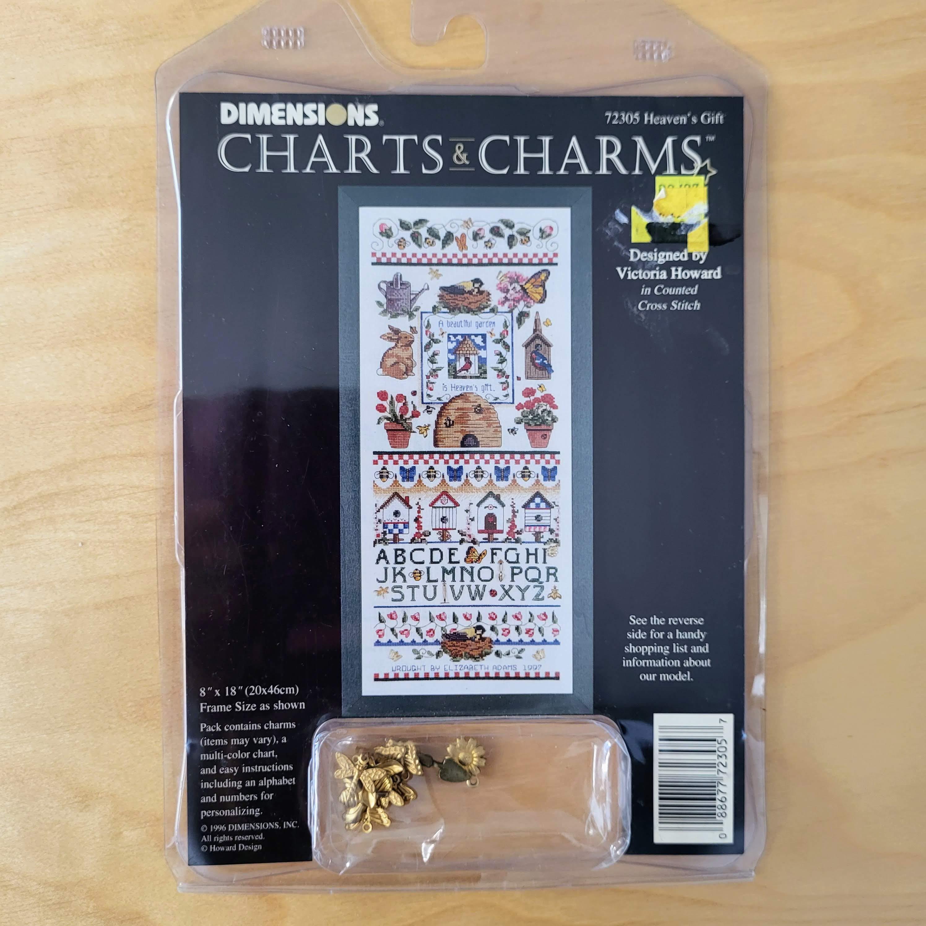 Dimensions Charts Charms - Etsy