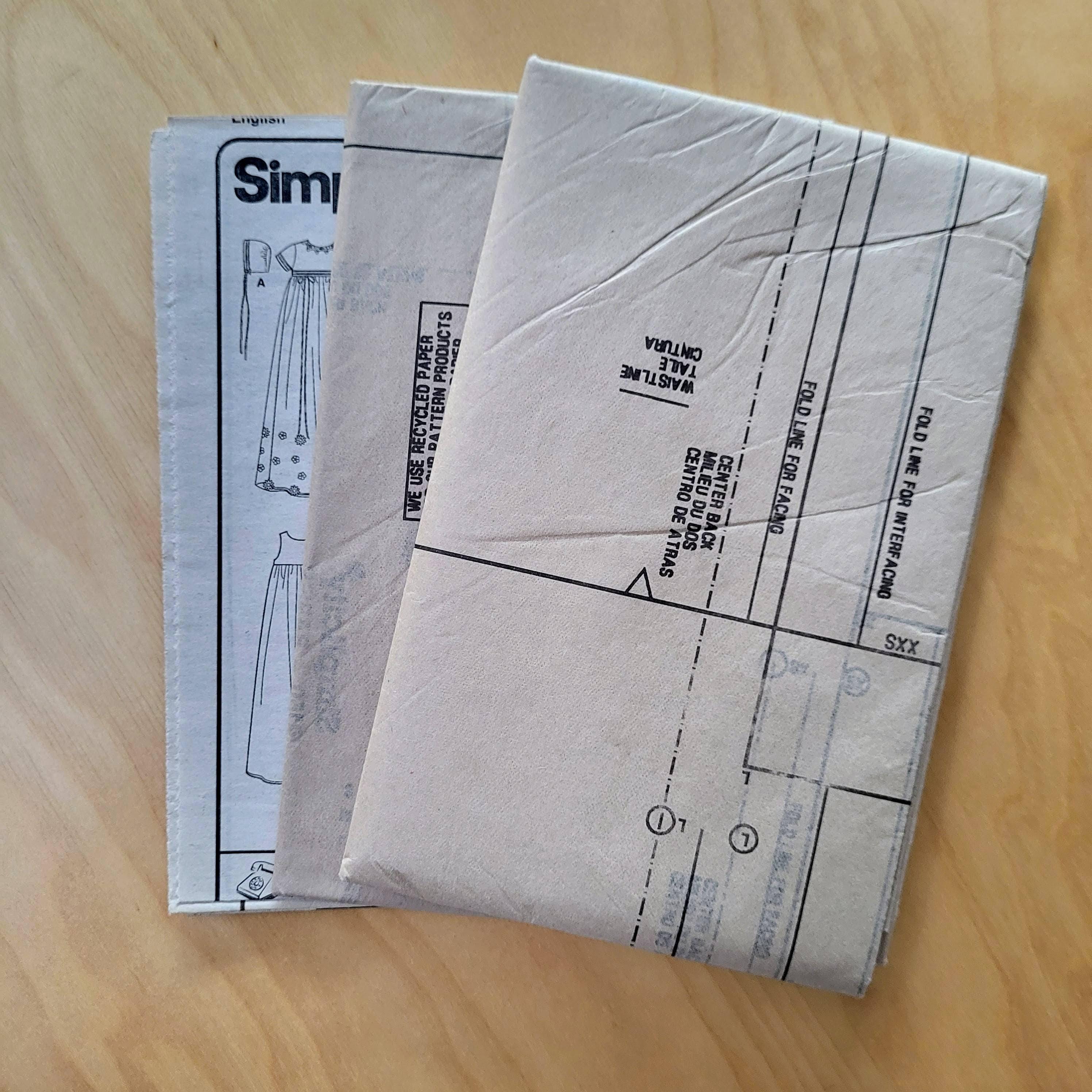 Simplicity Sewing Pattern 9150 Babies Christening Dress, Bonnet Size ...