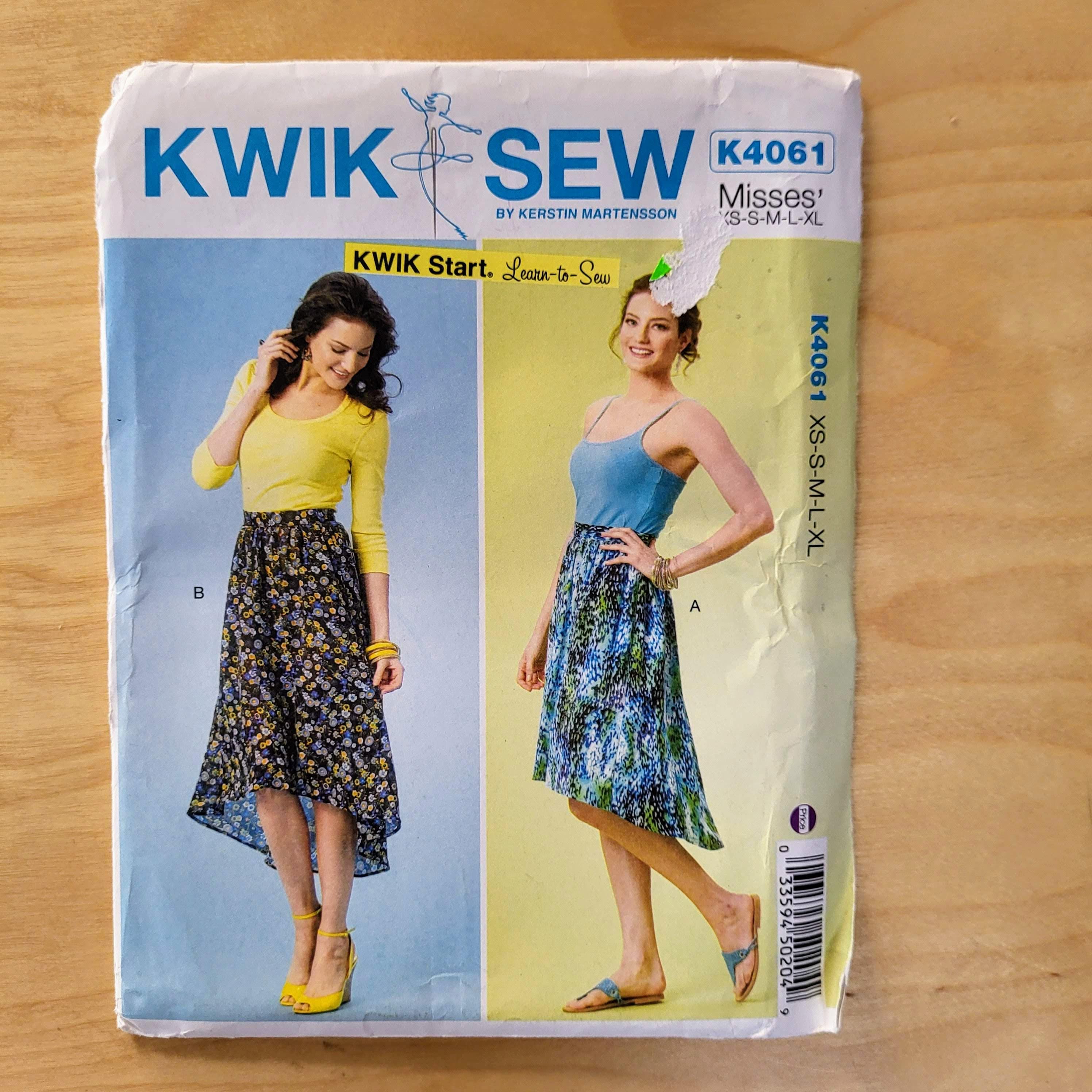 S Kwik-Sew K4061 Misses - Multi-Size Sewing Pattern For Lightweight ...