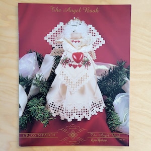 Vintage Cross N' Patch Hardanger Embroidery The Angel Book