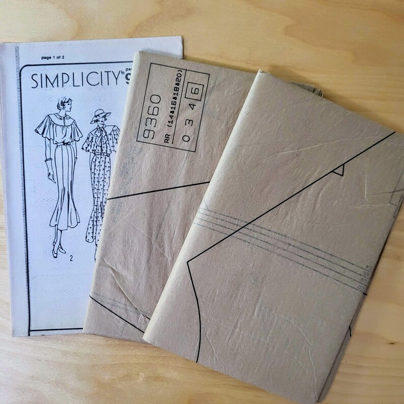 Simplicity Sewing Pattern 9360 Misses Dress Sizes 14-20 - Etsy
