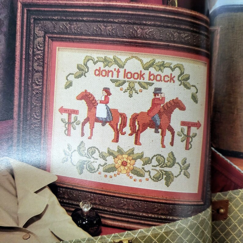 Vintage Counted Cross Stitch Book A to Z Cross Stitch Samplers, the