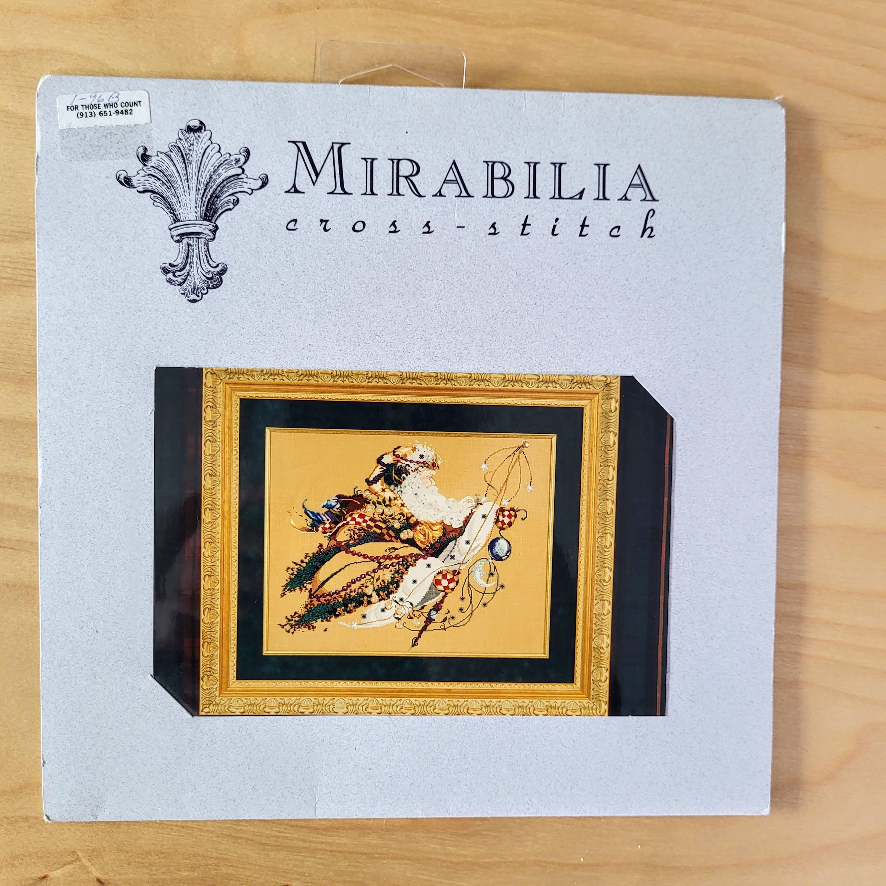 Mirabilia Counted Cross Stitch Pattern Santa's Magic by Nora