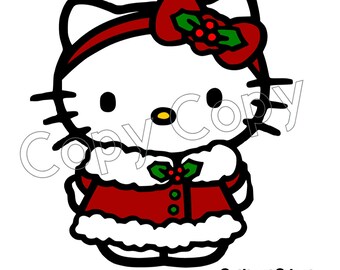 Download Hello Santa Svg Etsy