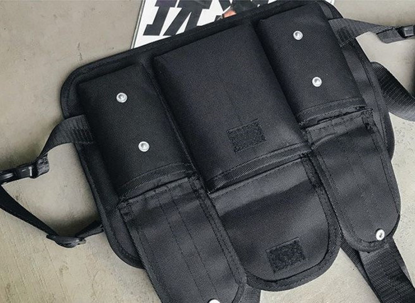 Tactical Techwear Chest Bag Etsy