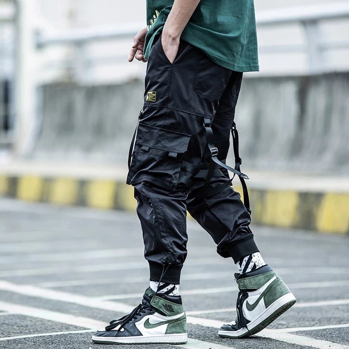 Tactical Techwear Urban Joggers. Harajuku style Etsy