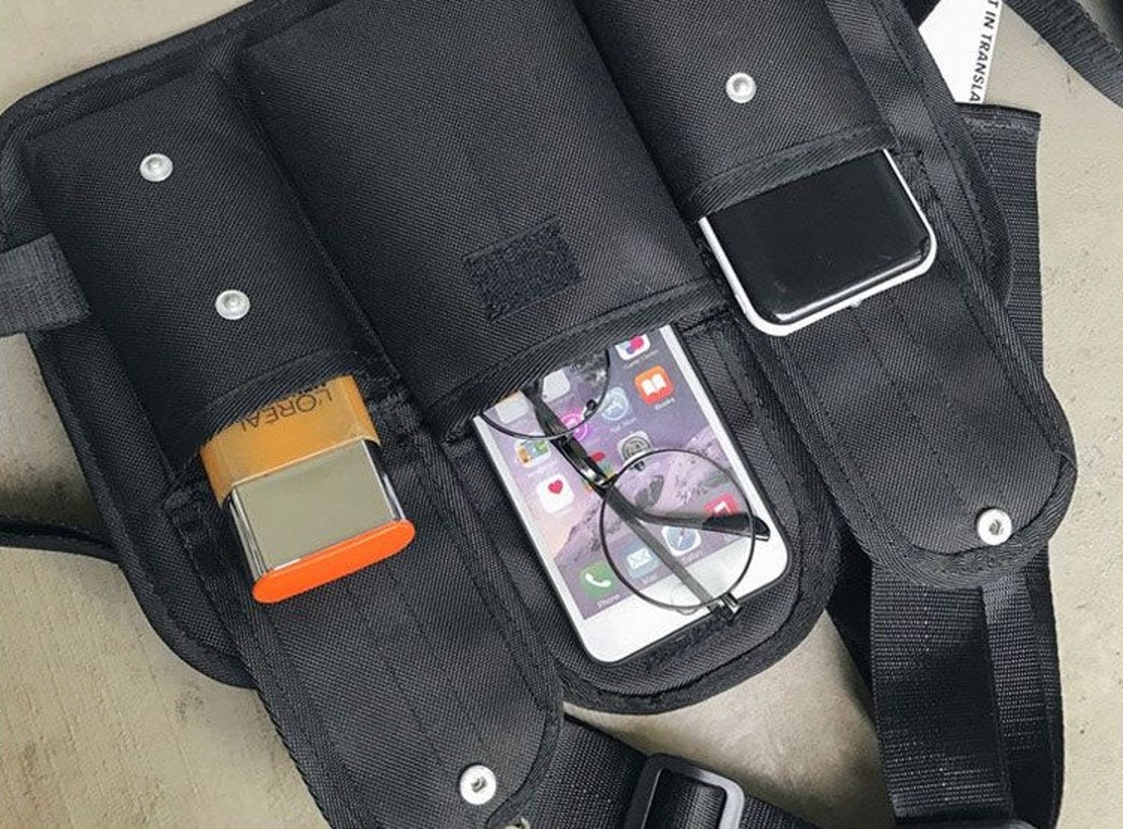 Tactical Techwear Chest Bag Etsy